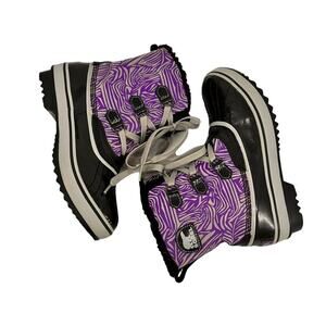 Sorel Tivoli Snow(Youth) NY1822 010 Boots Winter Shoes Size 5